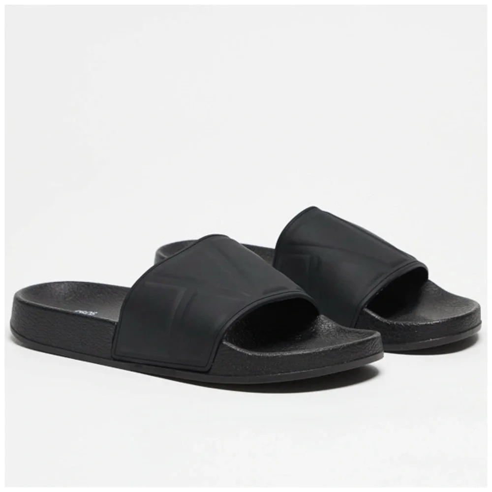ASOS DESIGN • Sliders In Black • Men’s Size 13